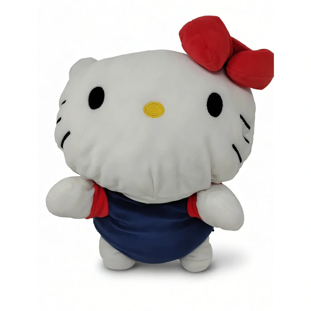 Sanrio Hello Kitty Large Plush Doll 14 Inch Polyester Soft Stuffed Animal Toy